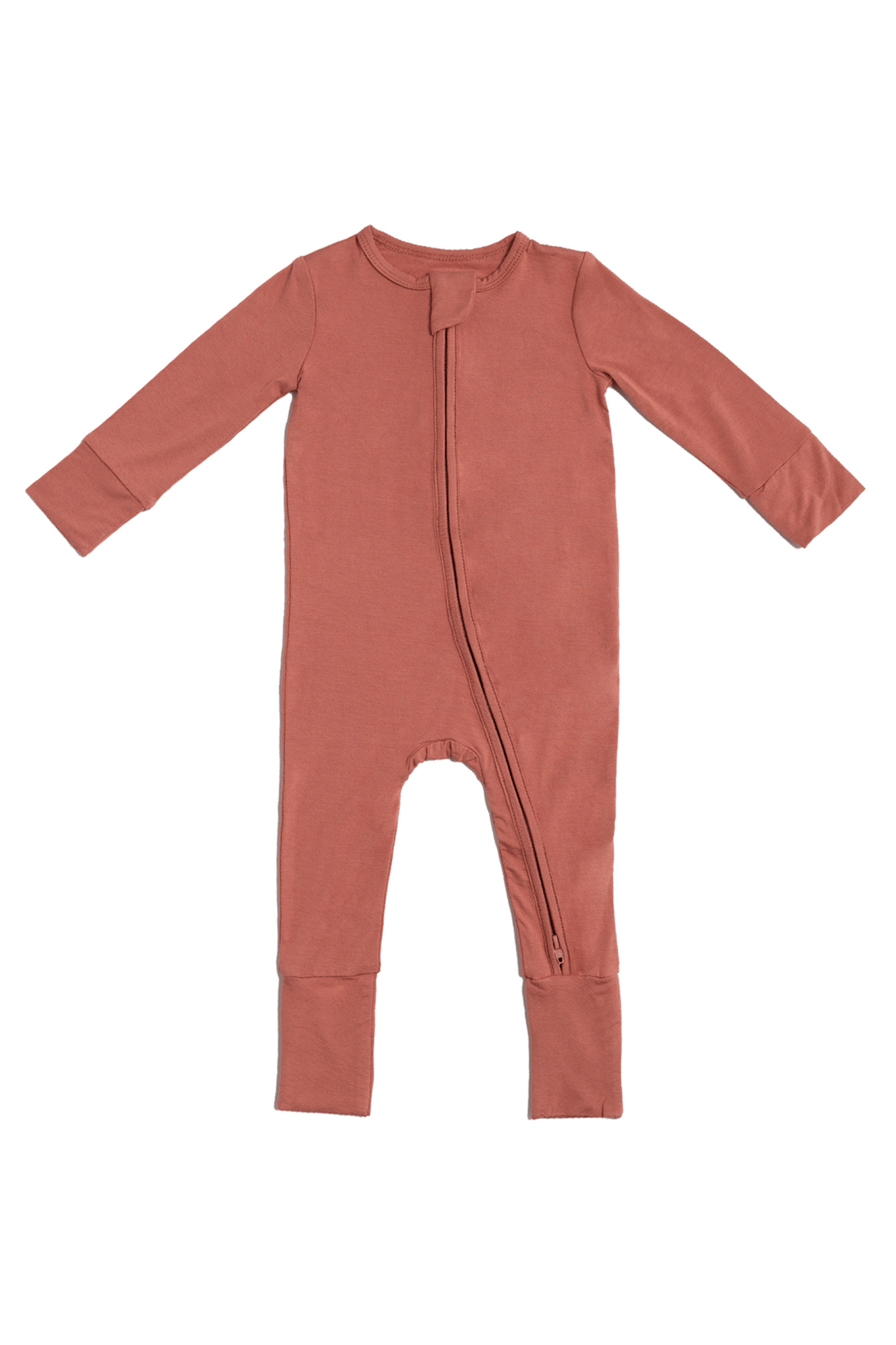 Bamboo Convertible Zip Footie – Infant & Toddler Pajamas with Fold - Over Feet - Triniskies