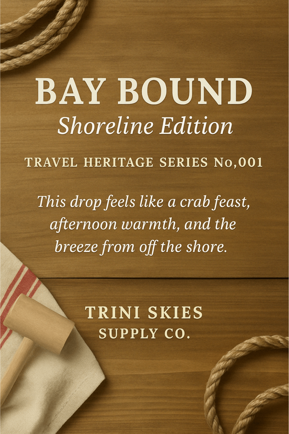 Bay Bound – Shoreline Edition Chesapeake MD Crabbing Fishing Hat Trini Skies Supply Co. - Triniskies