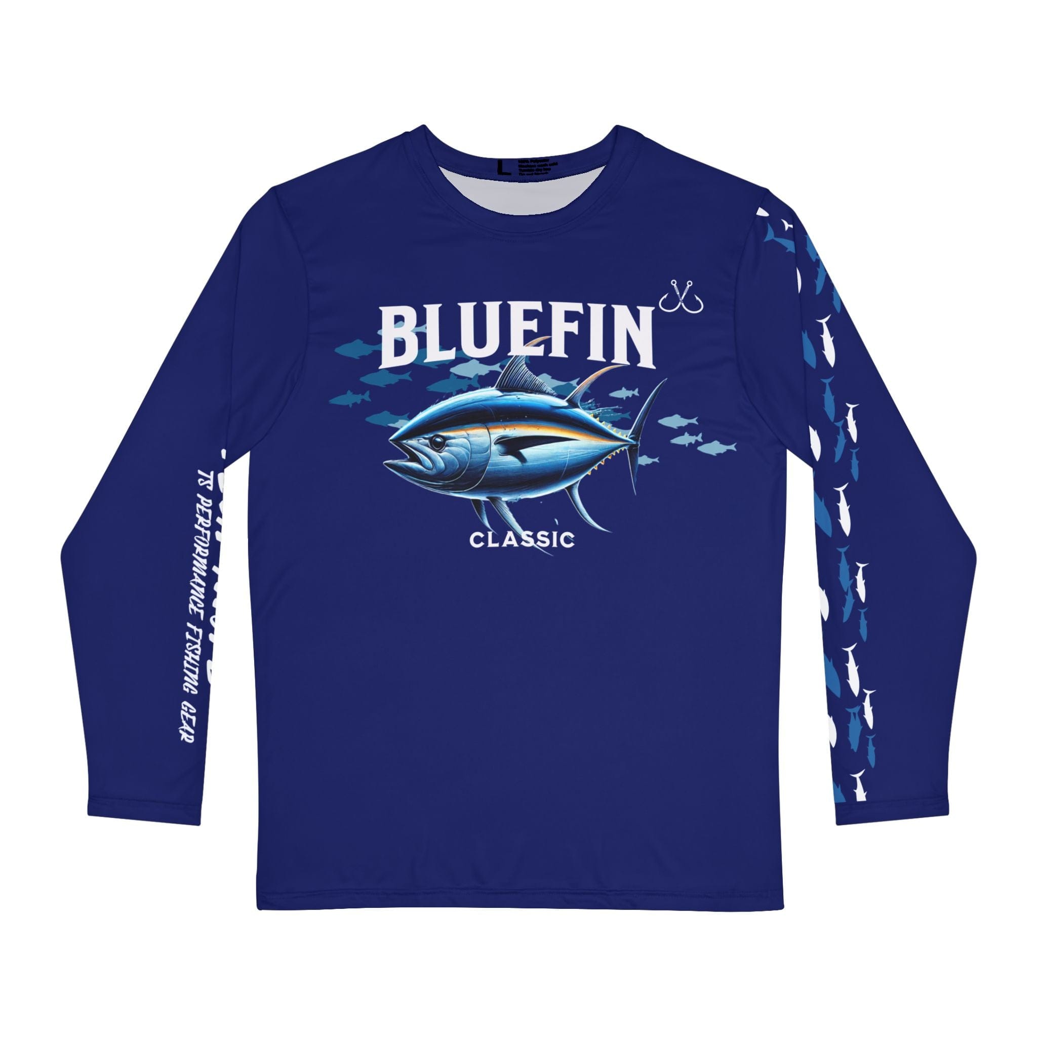 Bluefin Classic Performance Fishing Shirt, 100% Polyester, Climate Control with UV Protection - Triniskies