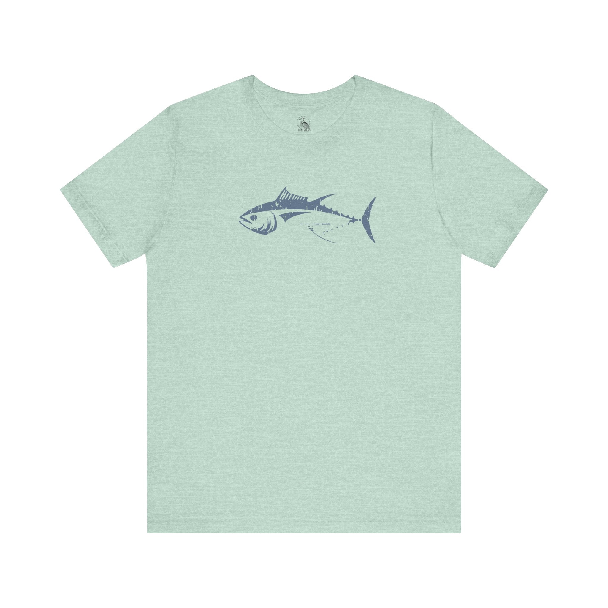 Bluefin Tuna Graphic T-Shirt Unisex Sport Fishing Ocean Tee - Triniskies