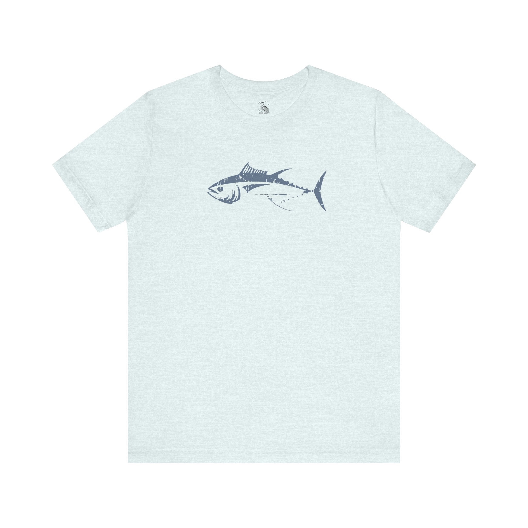 Bluefin Tuna Graphic T-Shirt Unisex Sport Fishing Ocean Tee - Triniskies