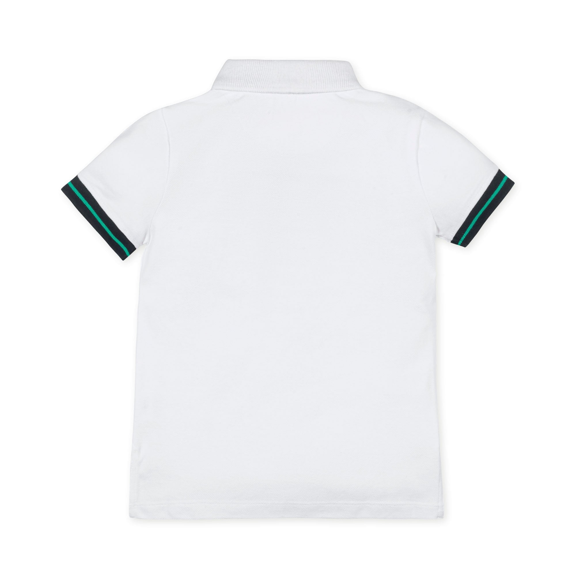 Boys Organic Pique Polo Shirt – Classic Short Sleeve Sustainable Cotton - Triniskies