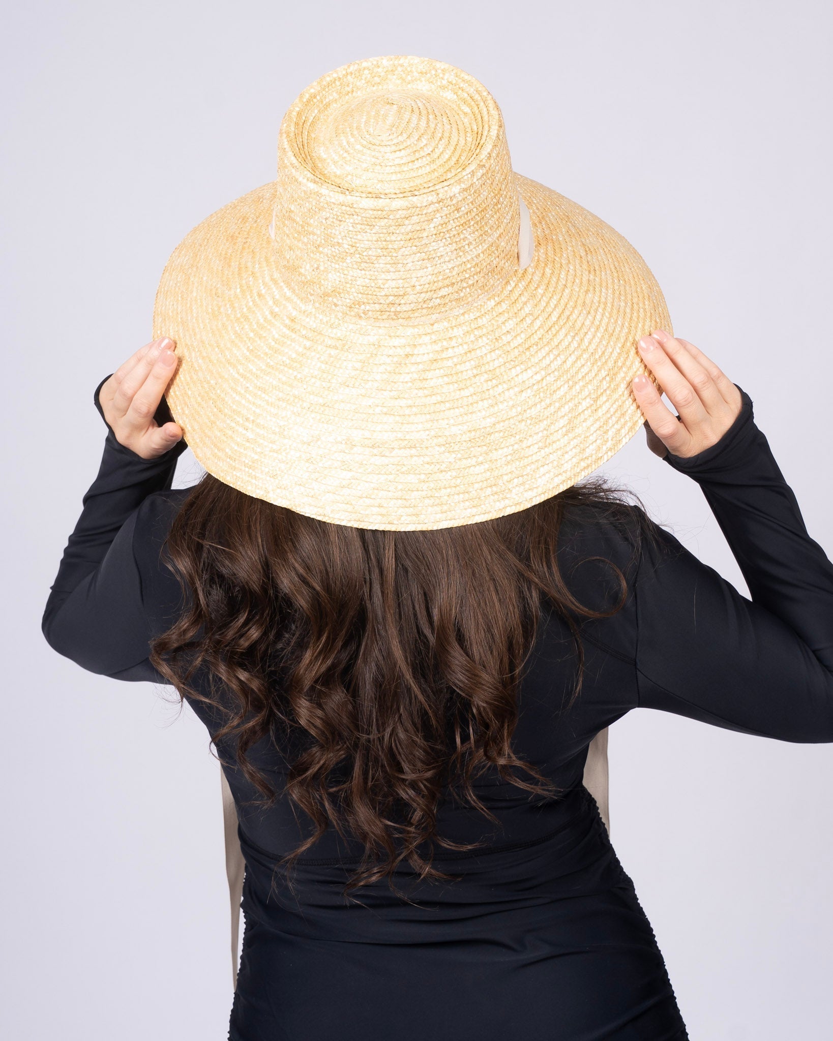 Capri Wide - Brim Sunhat – UPF Protection, Adjustable Fit, Resort Style - Triniskies