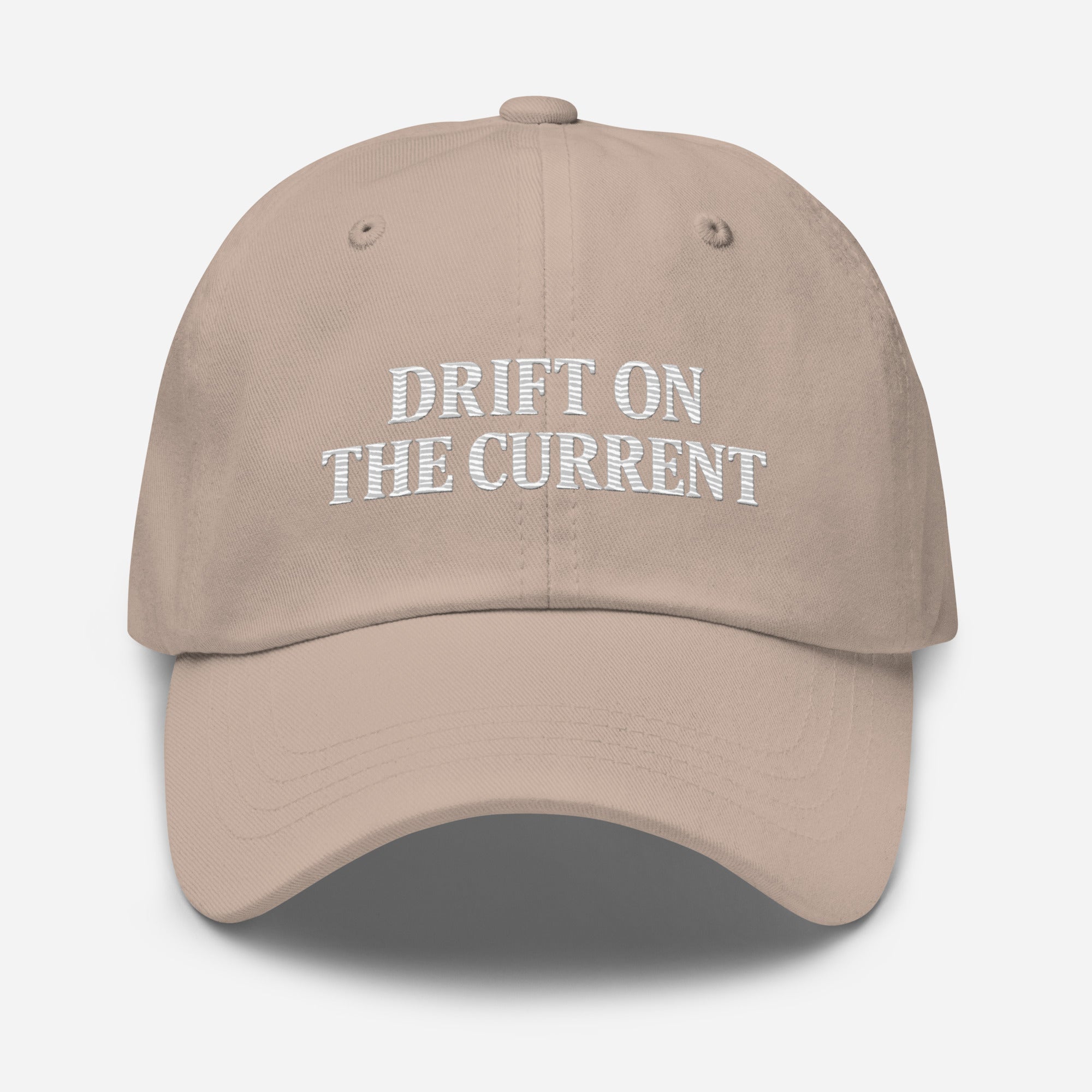 Drift on the Current Hat – Yupoong Unstructured Vintage Dad Cap | Trini Skies Supply Co. - Triniskies
