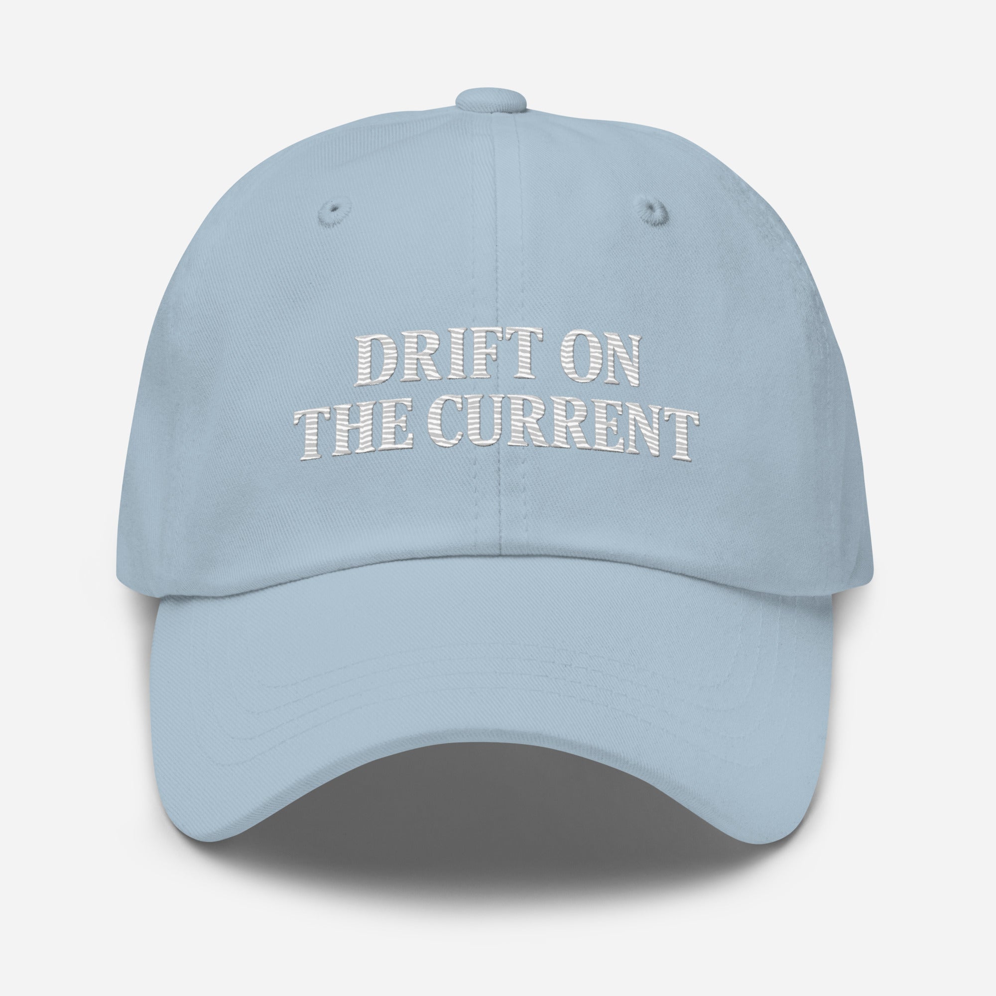 Drift on the Current Hat – Yupoong Unstructured Vintage Dad Cap | Trini Skies Supply Co. - Triniskies
