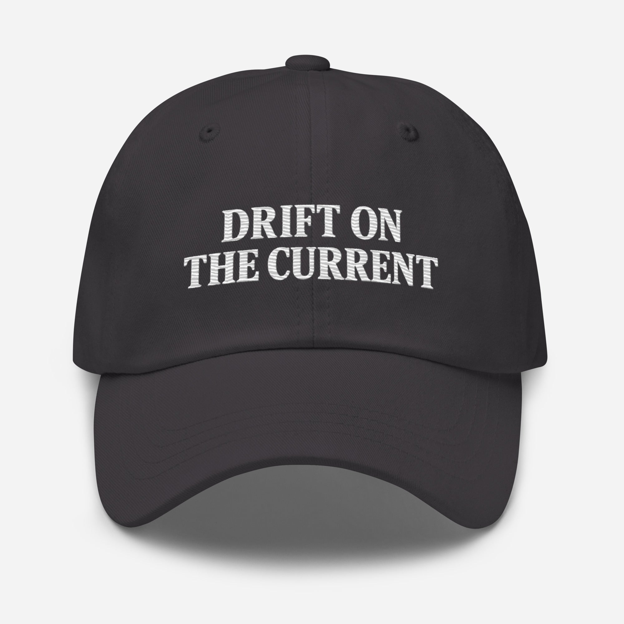 Drift on the Current Hat – Yupoong Unstructured Vintage Dad Cap | Trini Skies Supply Co. - Triniskies