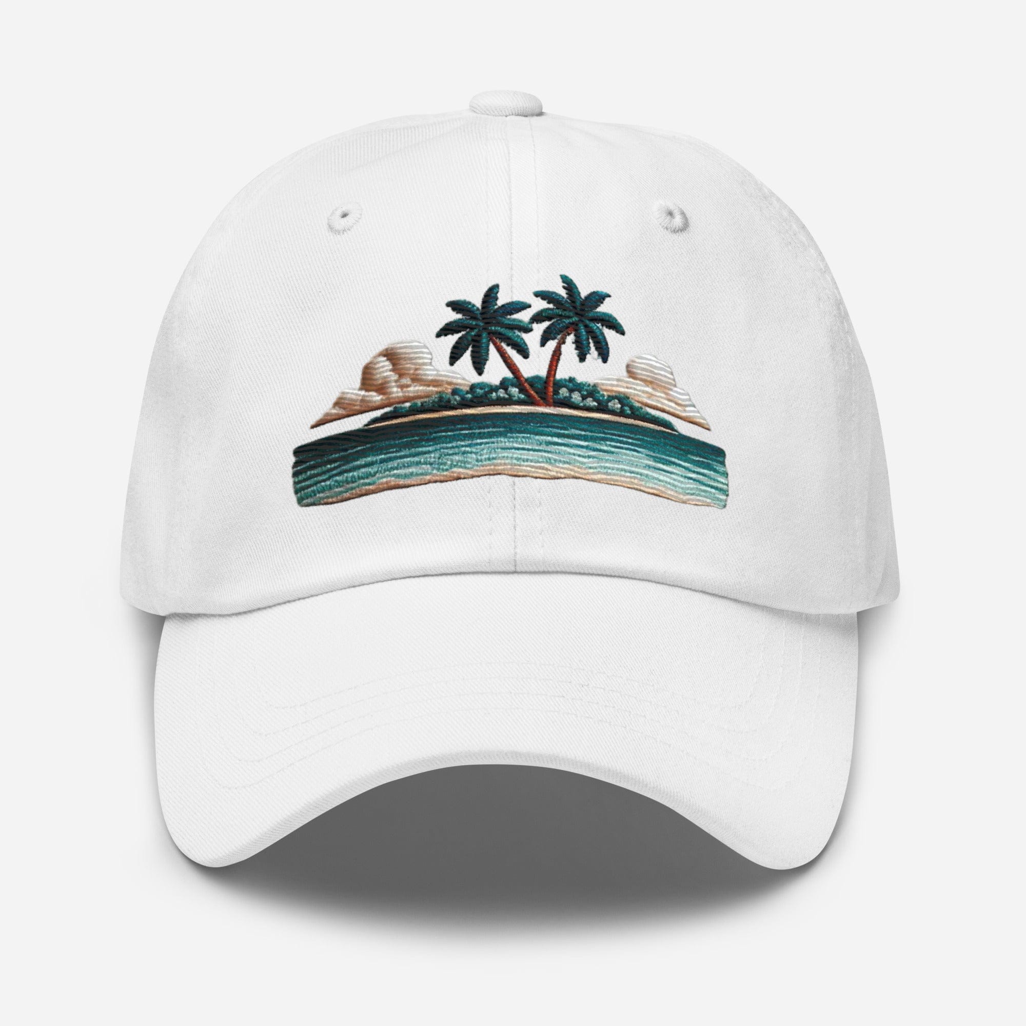 Embroidered Bora Bora French Polynesia Dad Hat Stylish and Adjustable Vacation Hat - Triniskies