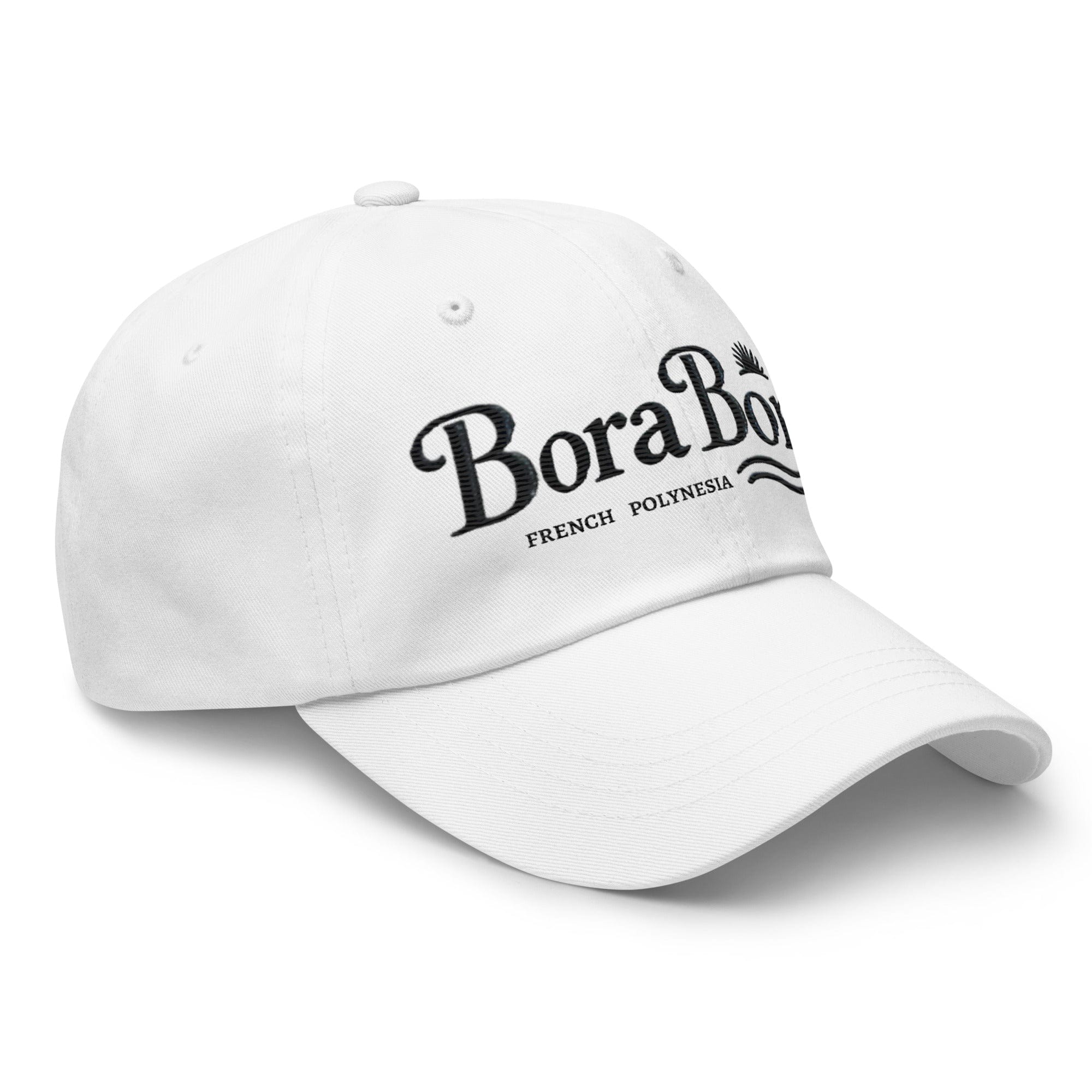 Embroidered Bora Bora Vacation Dad Hat Tropical Destination & Relaxation - Triniskies
