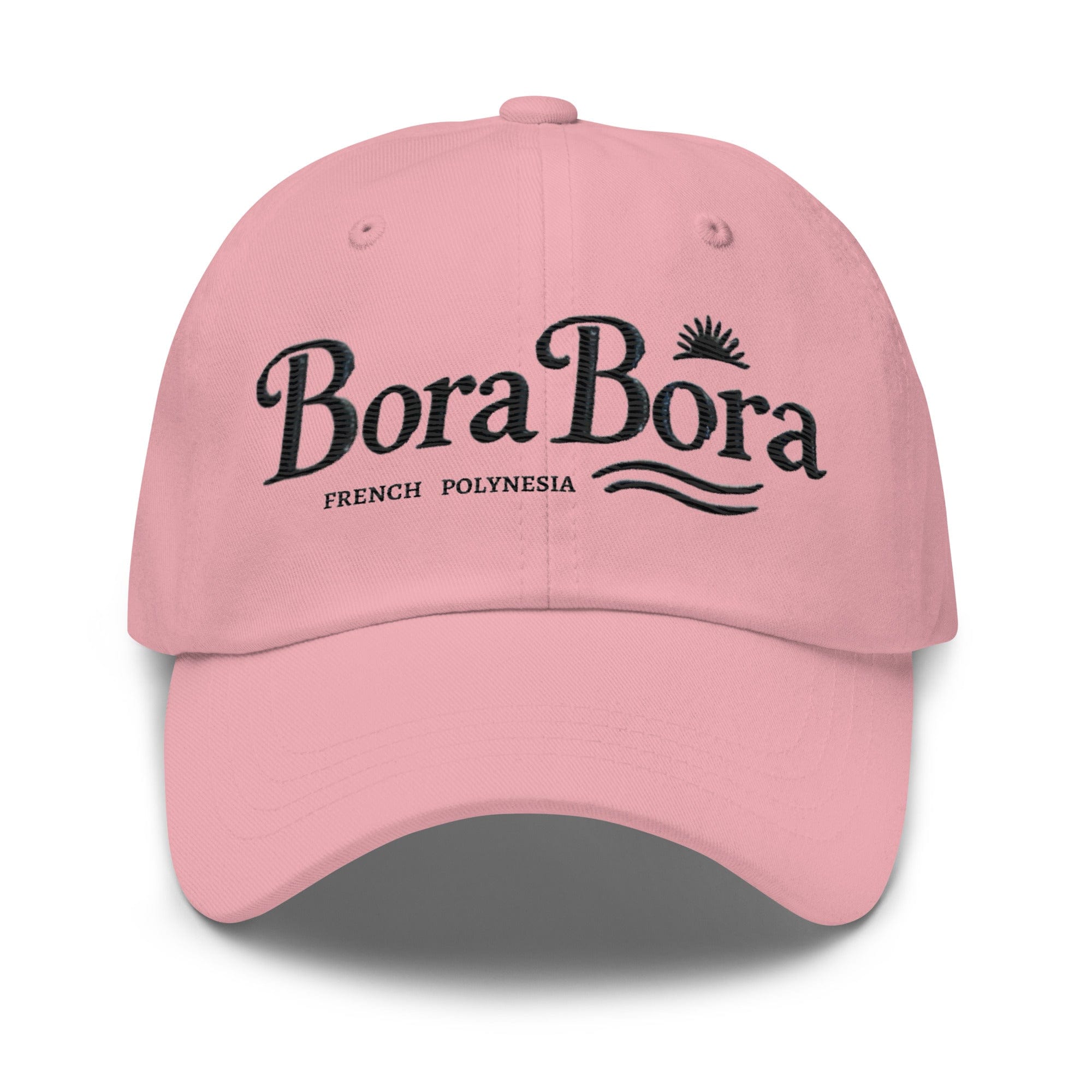 Embroidered Bora Bora Vacation Dad Hat Tropical Destination & Relaxation - Triniskies