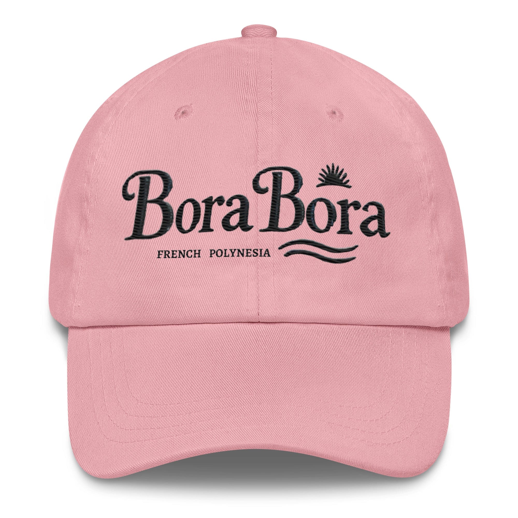 Embroidered Bora Bora Vacation Dad Hat Tropical Destination & Relaxation - Triniskies