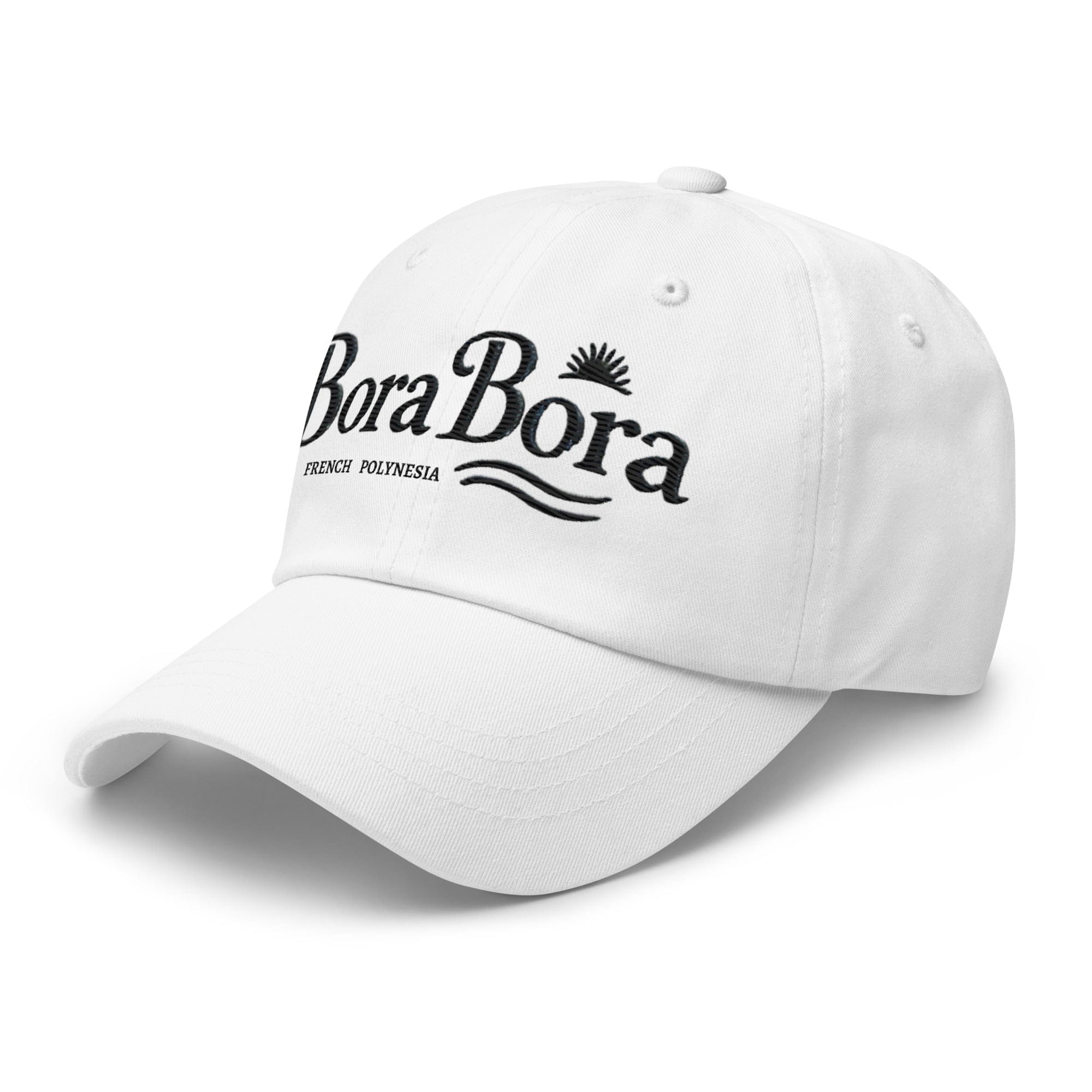 Embroidered Bora Bora Vacation Dad Hat Tropical Destination & Relaxation - Triniskies