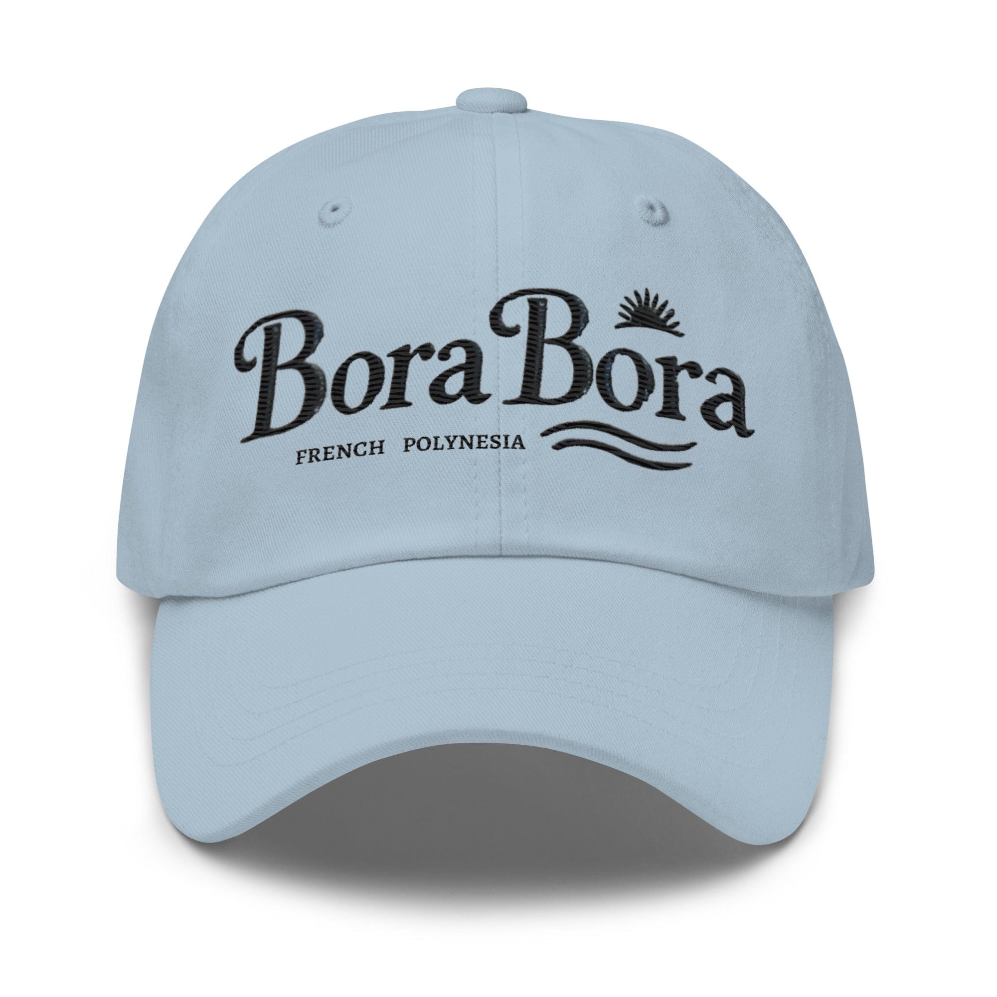 Embroidered Bora Bora Vacation Dad Hat Tropical Destination & Relaxation - Triniskies