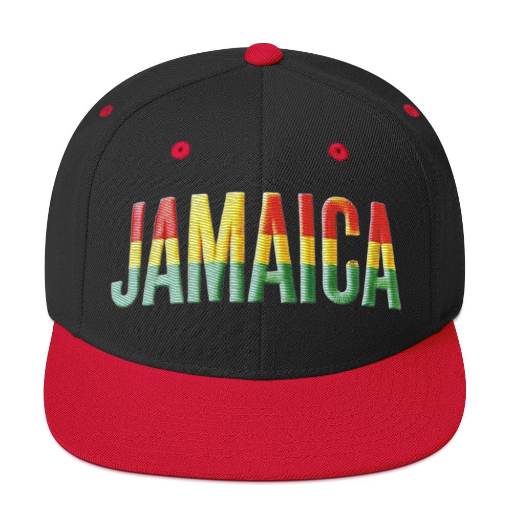 Embroidered 'Jamaica Party Celebration' Snapback Hat Adjustable Classic Fit - Triniskies