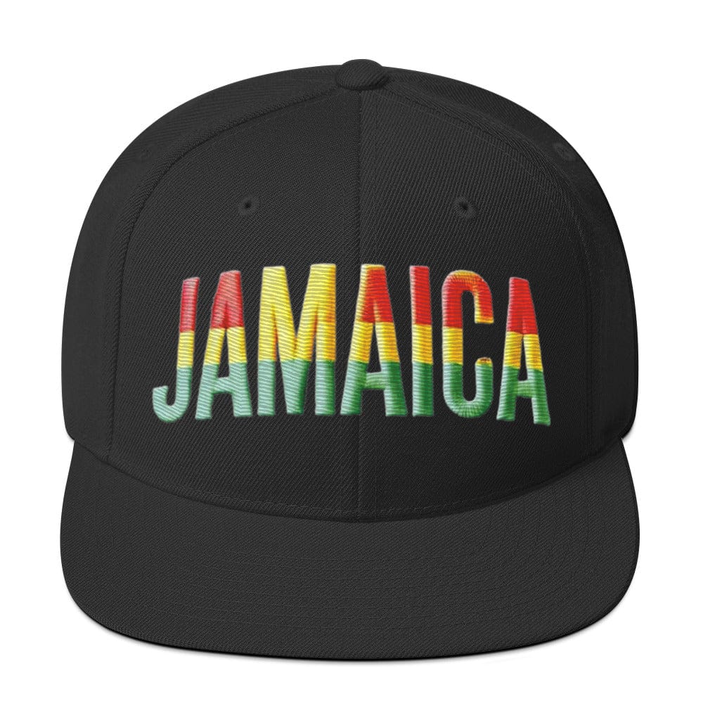 Embroidered 'Jamaica Party Celebration' Snapback Hat Adjustable Classic Fit - Triniskies