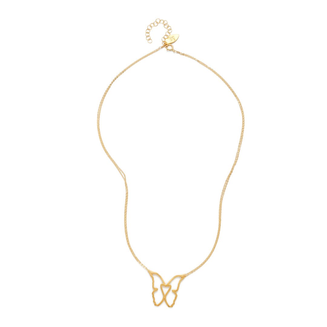 Enchanting Lucy Butterfly Necklace - Delicate Nature - Inspired Jewelry by Laura Elizabeth - Triniskies