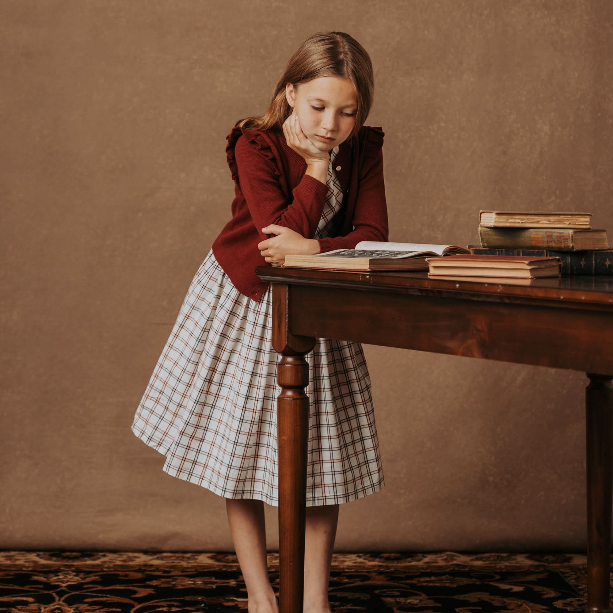 Girls Organic Puff Sleeve Smocked Romper – Paris Floral | Hope & Henry - Triniskies