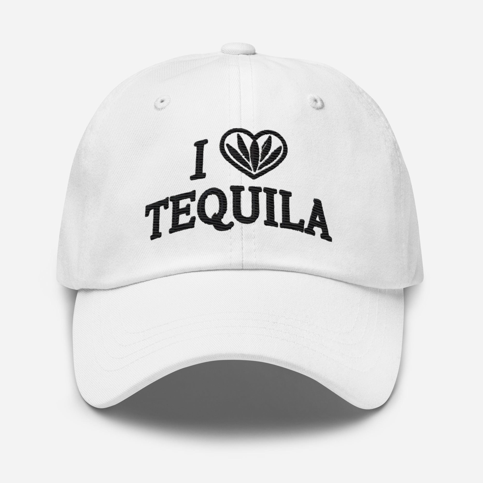I Love Tequila Embroidered Dad Hat: Low - Profile, Adjustable & Comfortable Party Hat Great Gift Idea - Triniskies