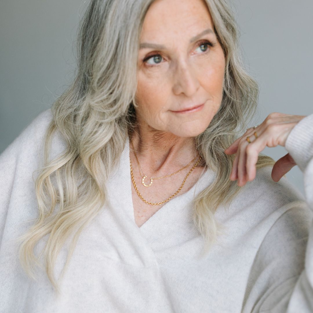 Lucky Horseshoe Mini Necklace - Lady Luck Charm Jewelry for Good Fortune - Triniskies