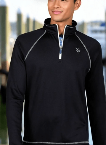 New Harbor Quarter Zip Pullover - Performance Golf & Resort Wear - Triniskies