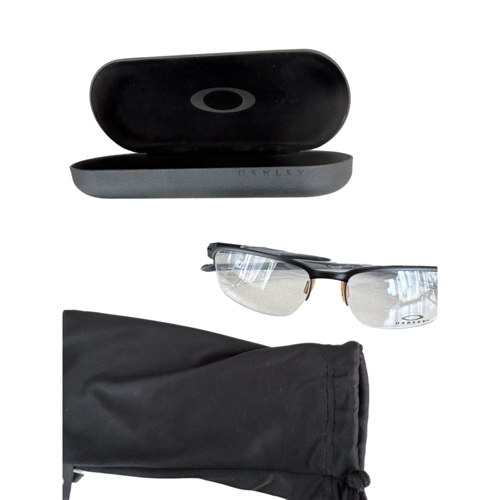 Oakley Men's Ox3233 Cathode Square Eyeglass Frames - MSRP $175.00 - Triniskies