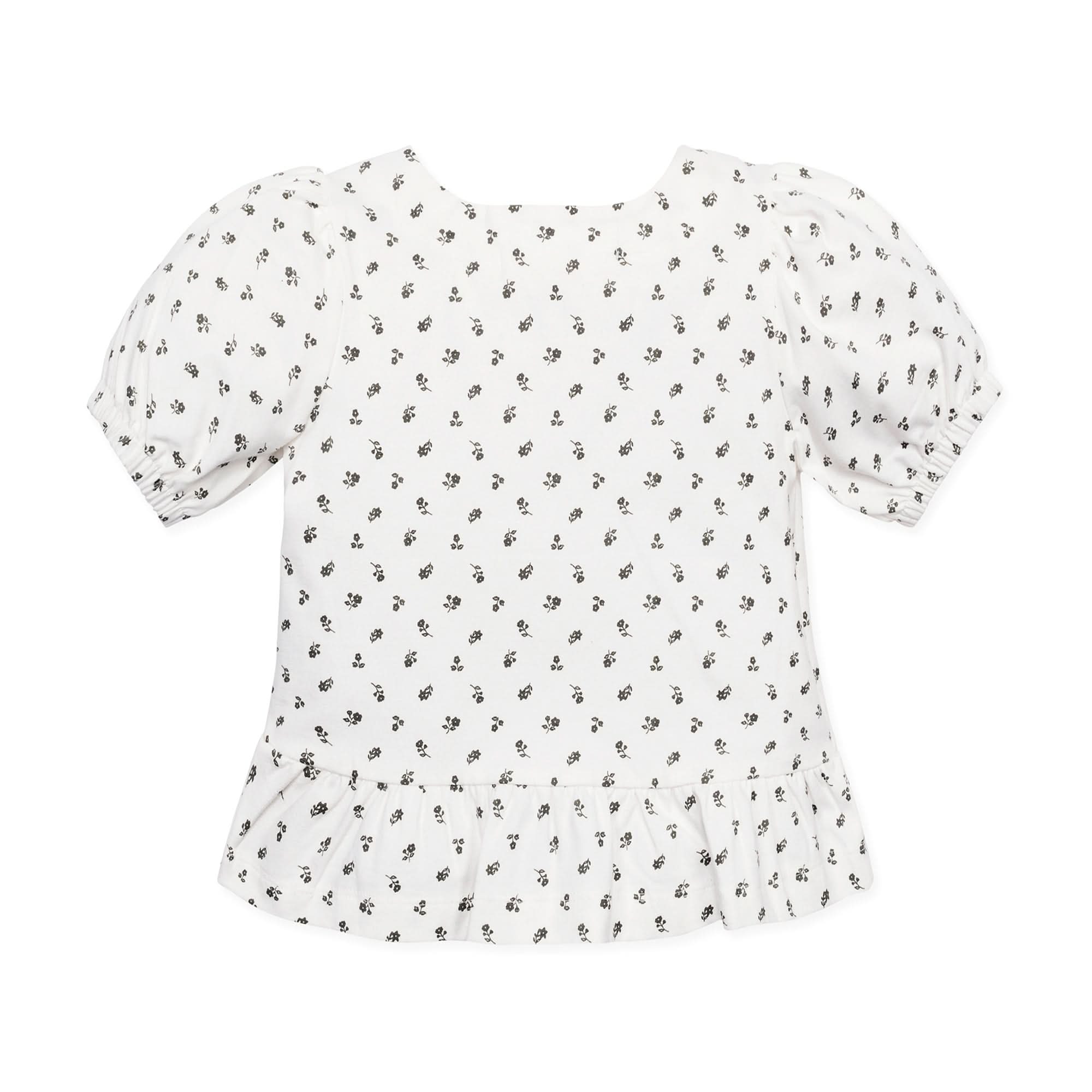 Organic Cotton Knit Peplum Top for Girls – Hope & Henry - Triniskies