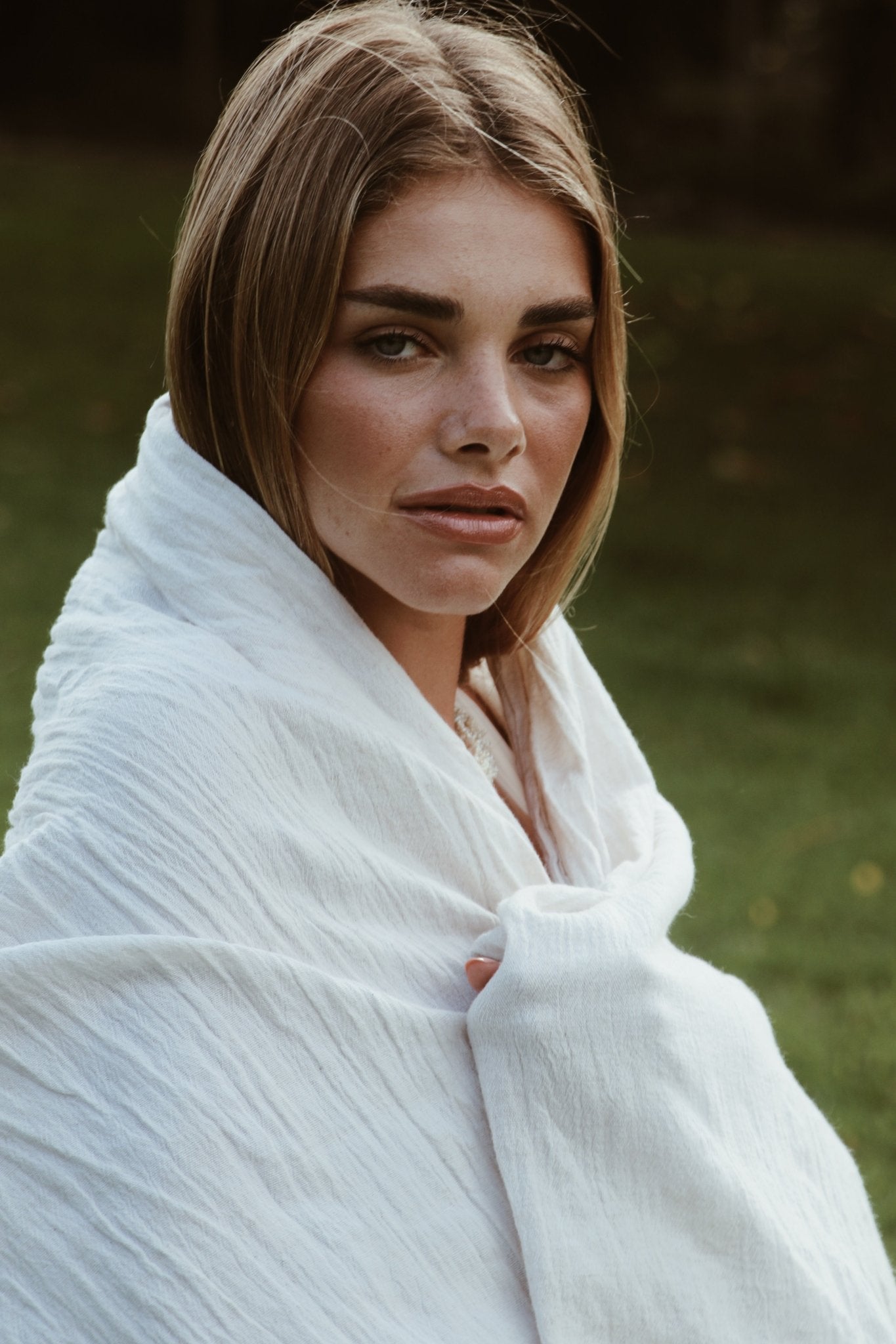 Organic Cotton Strand Beach Towel – Oversized Quick - Dry | Shores Company - Triniskies