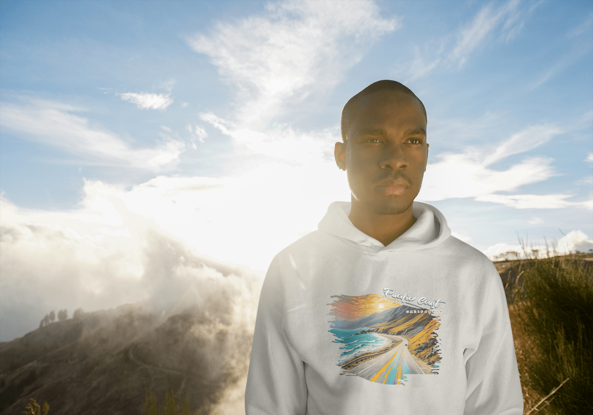 Pacific Coast Highway California Hoodie Embrace Coastal Adventure in Style! - Triniskies