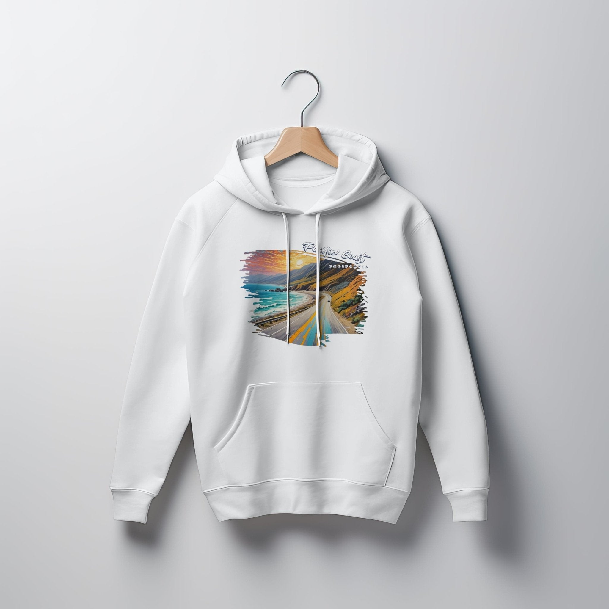 Pacific Coast Highway California Hoodie Embrace Coastal Adventure in Style! - Triniskies