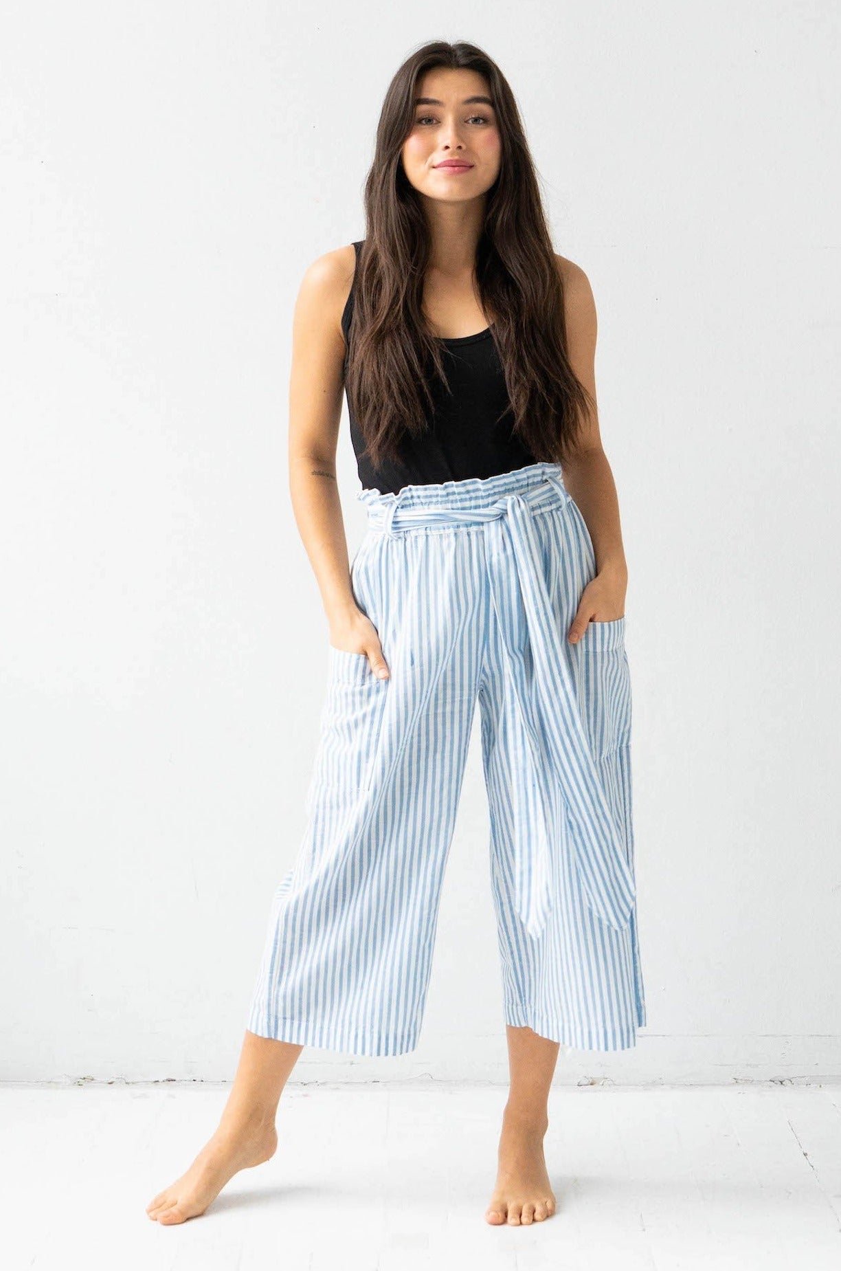 SALUA Stretch Cotton Tank – Pima Cotton Everyday Essential - Triniskies