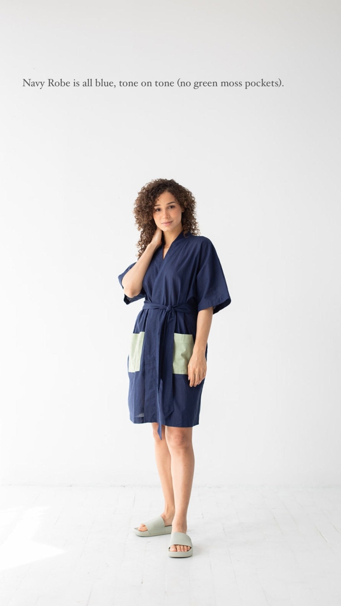 SALUA Summer Day Robe – Lightweight Cotton Resort Cover - Up - Triniskies