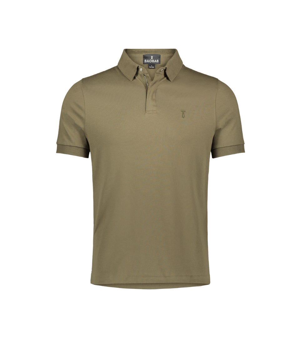 Short Sleeve Perfect Polo - Men's Performance Shirt with StaySharp Collar - Triniskies