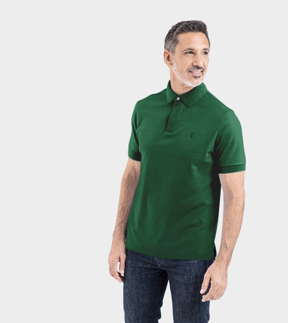 Short Sleeve Perfect Polo - Men's Performance Shirt with StaySharp Collar - Triniskies