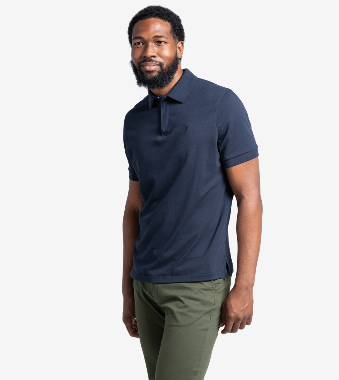 Short Sleeve Perfect Polo - Men's Performance Shirt with StaySharp Collar - Triniskies