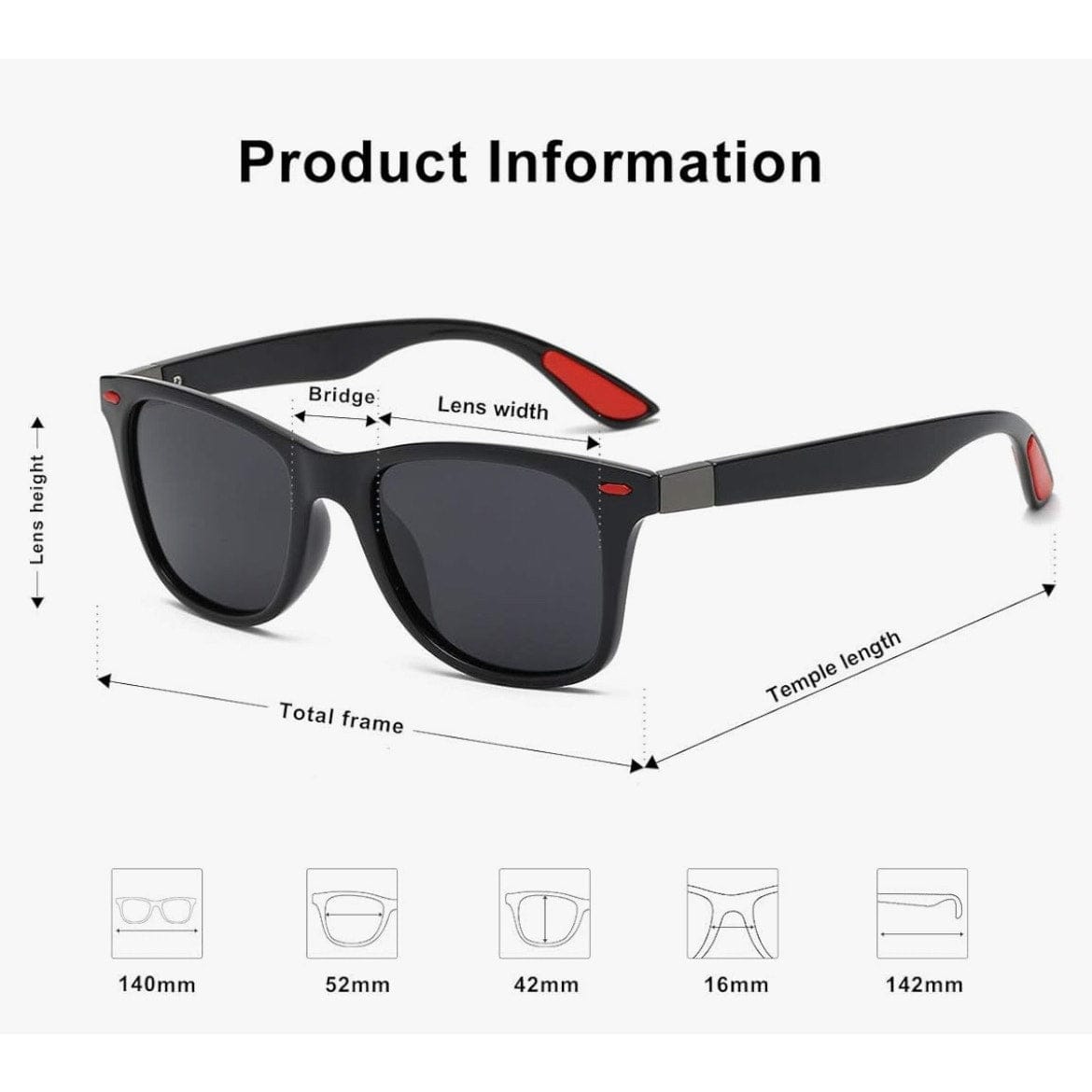 SOJOS PolarizedSunglasses - TR90 for Running, Cycling, Fishing, Golf, Driving - Triniskies