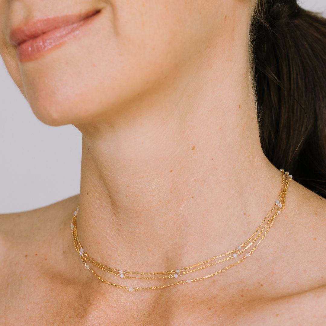 Stunning Frida Necklace - Bold Artistic Statement Jewelry by Laura Elizabeth - Triniskies