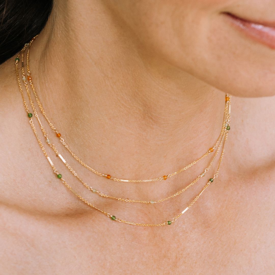 Stunning Frida Necklace - Bold Artistic Statement Jewelry by Laura Elizabeth - Triniskies