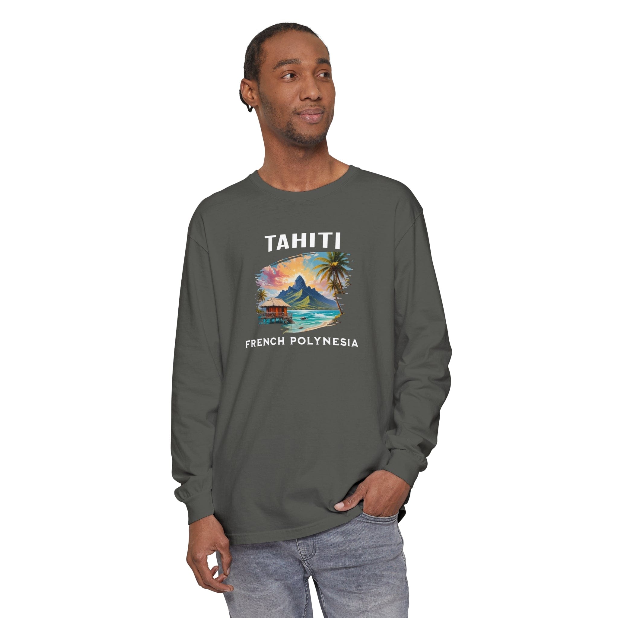 Tahiti, French Polynesia T-Shirt Comfortable Casual Travel & Outdoor Adventure - Triniskies