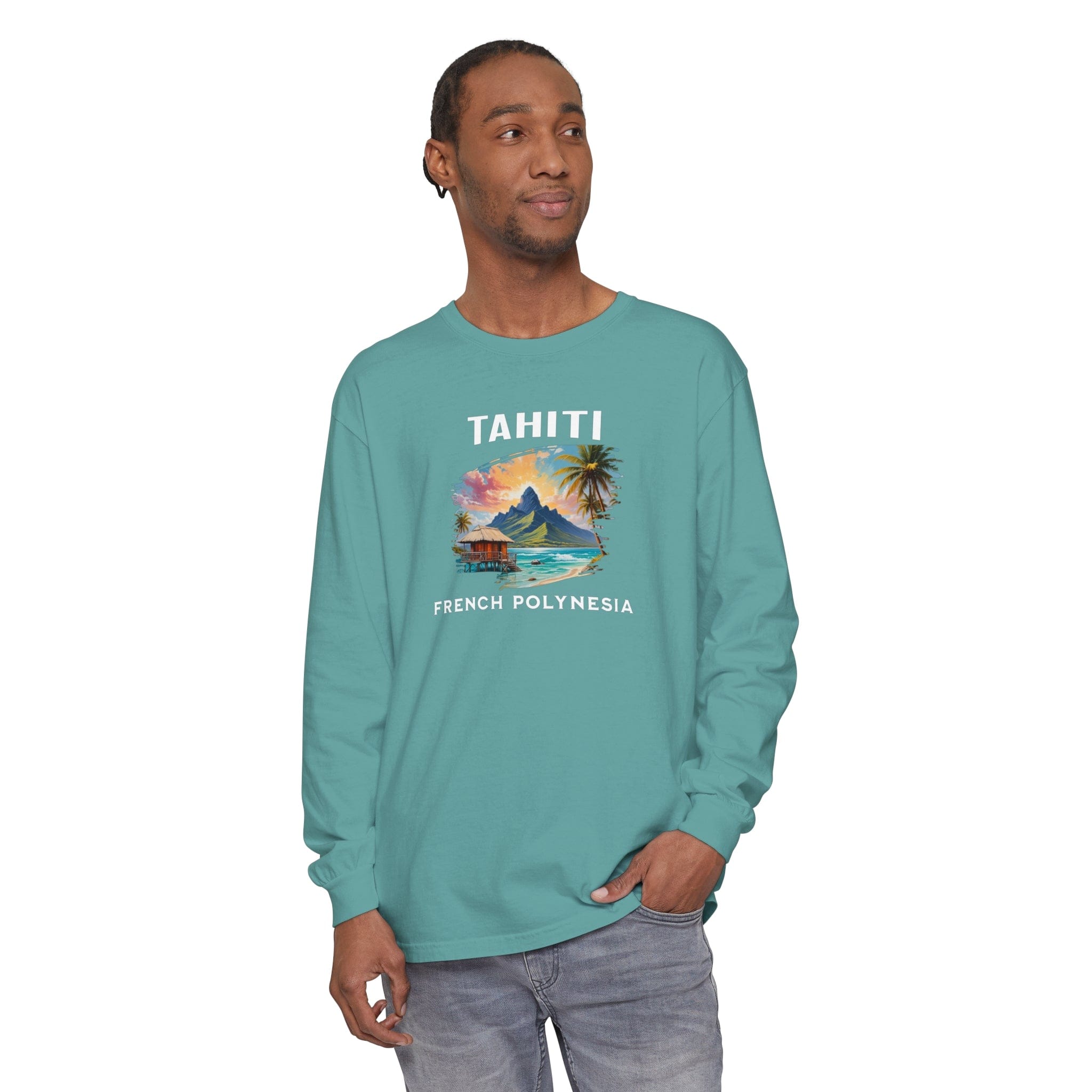 Tahiti, French Polynesia T-Shirt Comfortable Casual Travel & Outdoor Adventure - Triniskies
