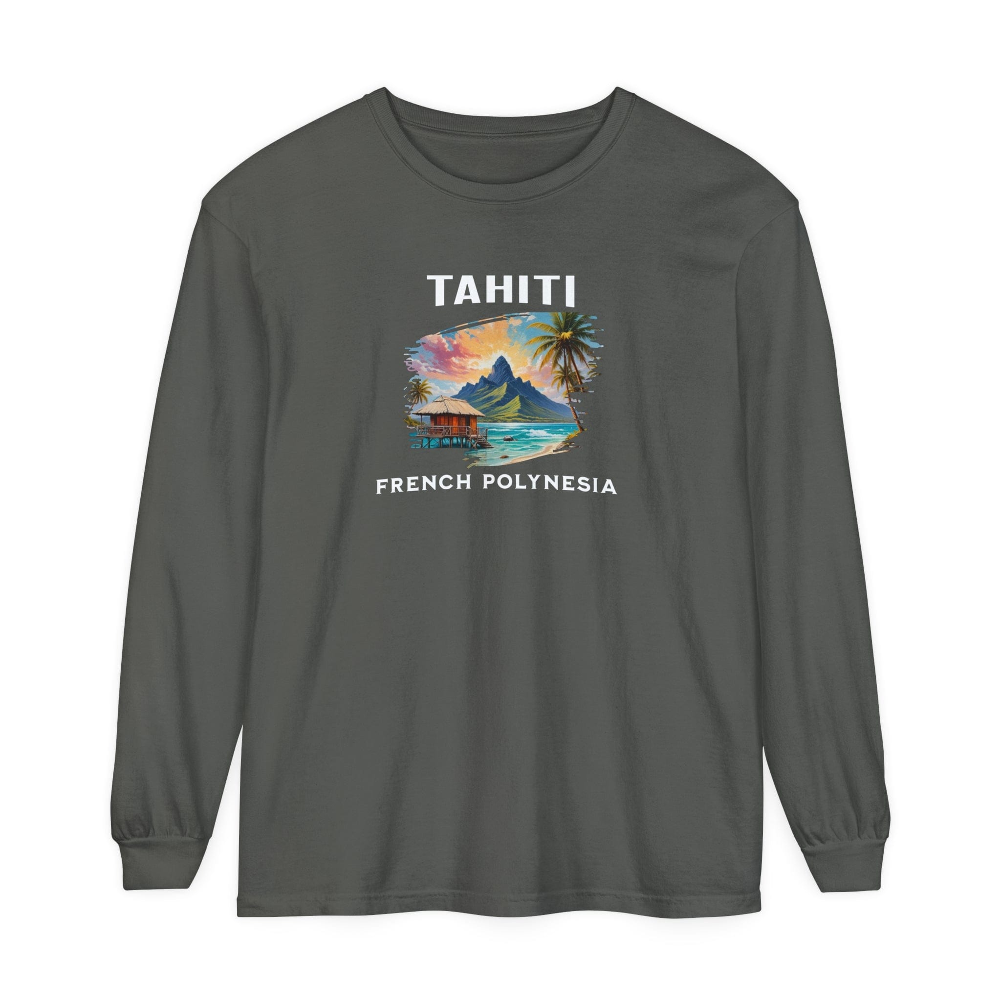 Tahiti, French Polynesia T-Shirt Comfortable Casual Travel & Outdoor Adventure - Triniskies