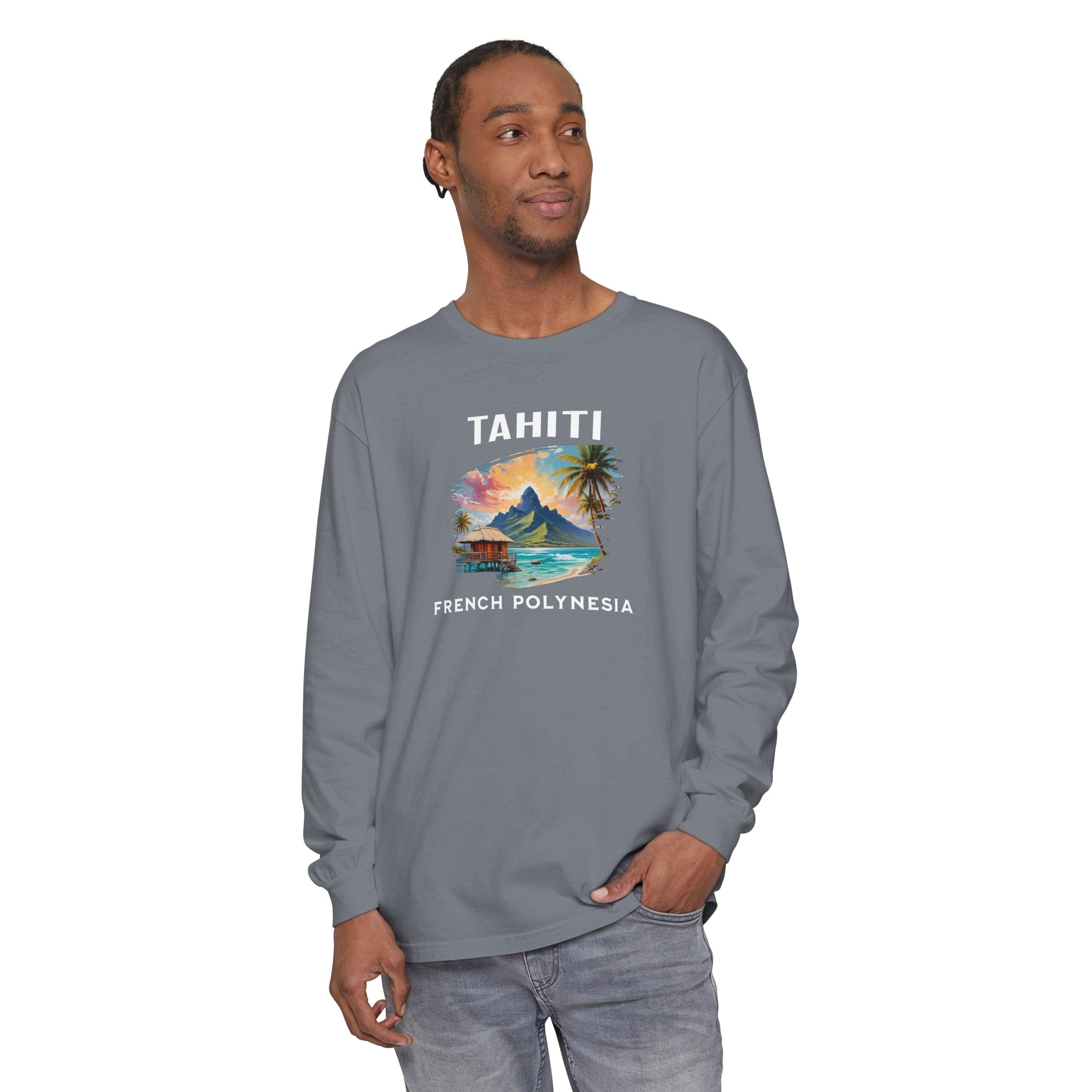 Tahiti, French Polynesia T-Shirt Comfortable Casual Travel & Outdoor Adventure - Triniskies