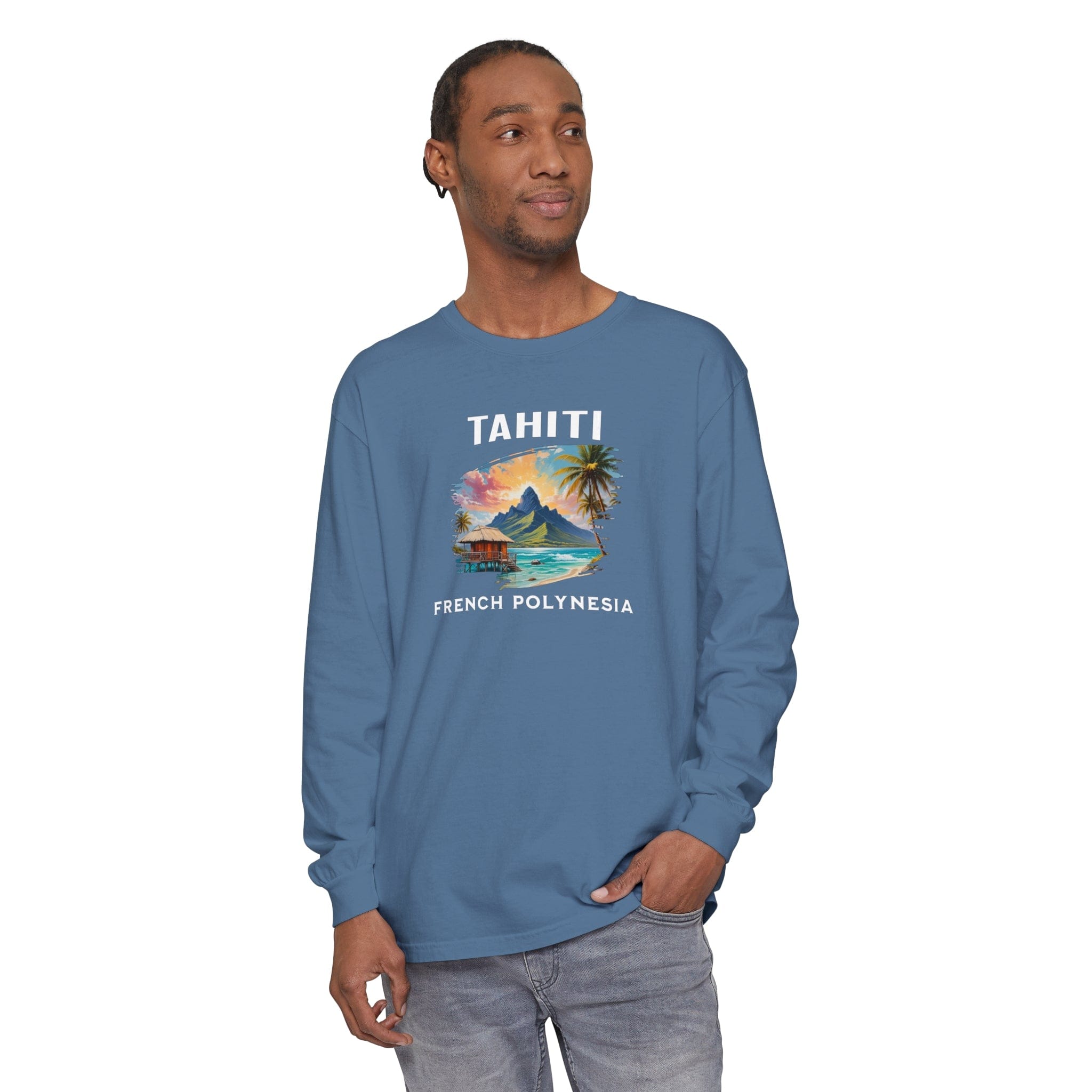 Tahiti, French Polynesia T-Shirt Comfortable Casual Travel & Outdoor Adventure - Triniskies