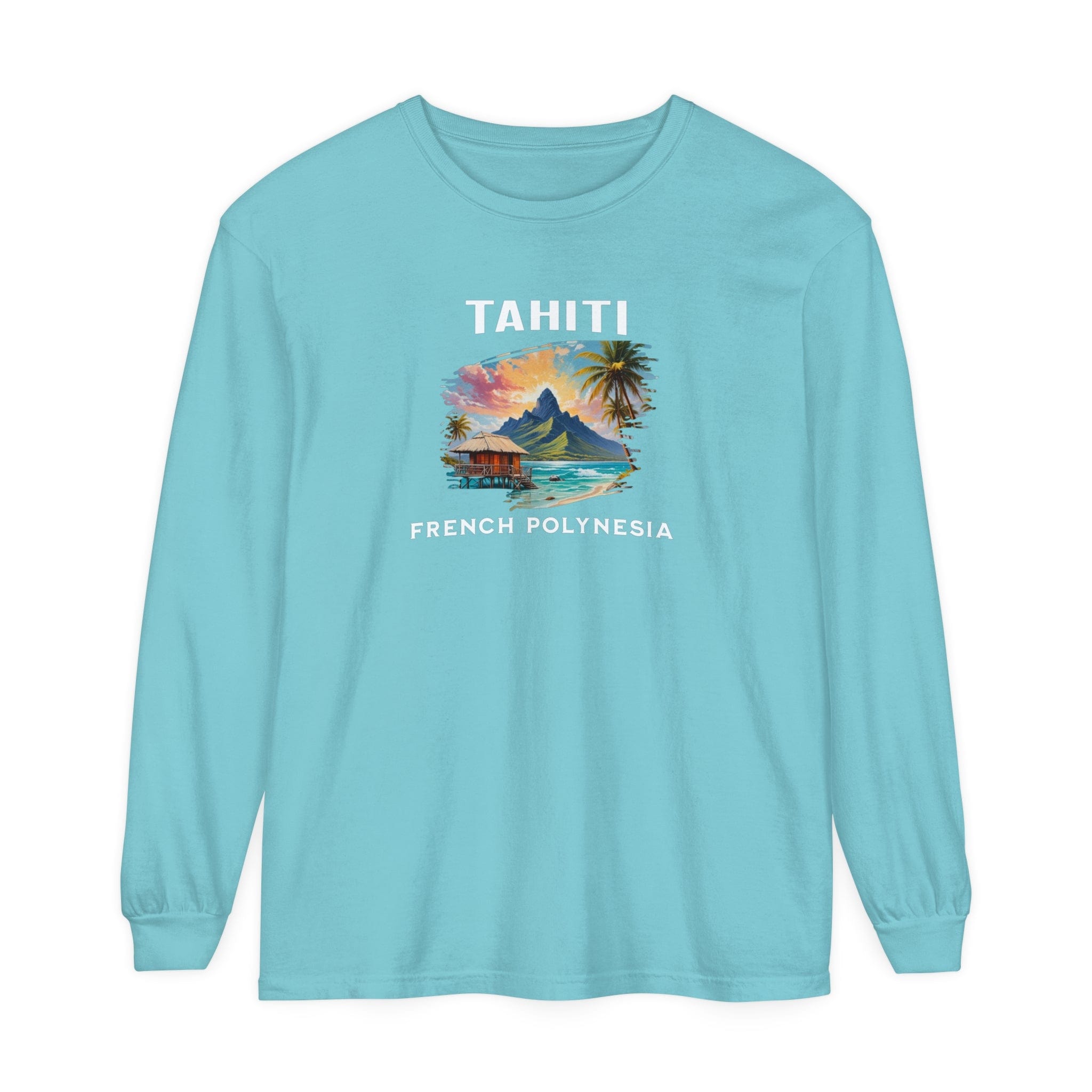 Tahiti, French Polynesia T-Shirt Comfortable Casual Travel & Outdoor Adventure - Triniskies
