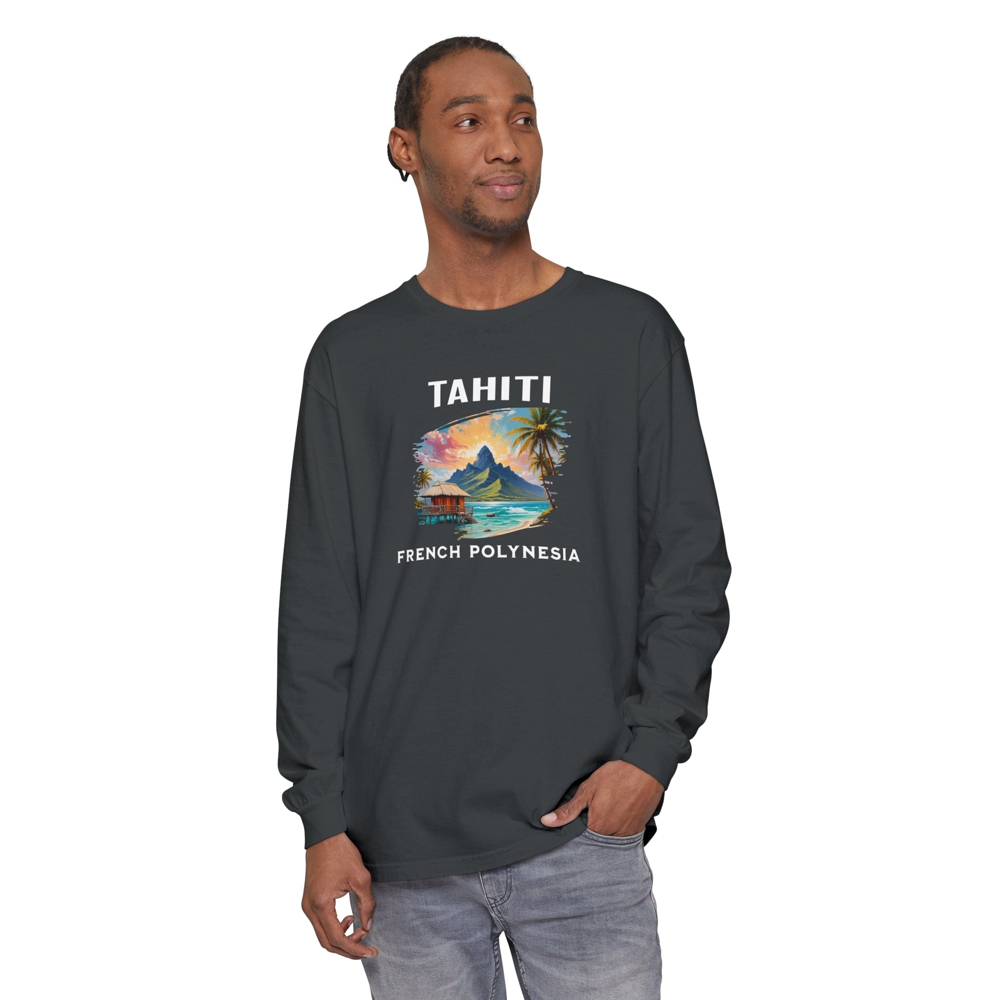 Tahiti, French Polynesia T-Shirt Comfortable Casual Travel & Outdoor Adventure - Triniskies