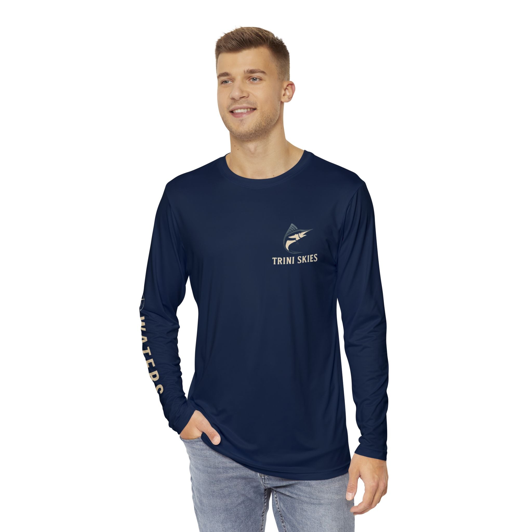 Trini Skies Fishing Shirt Bocas Bound Long Sleeve Shirt Built for Offshore Adventures Coastal Adventure Gear Performance Shirt UV Protection - Triniskies