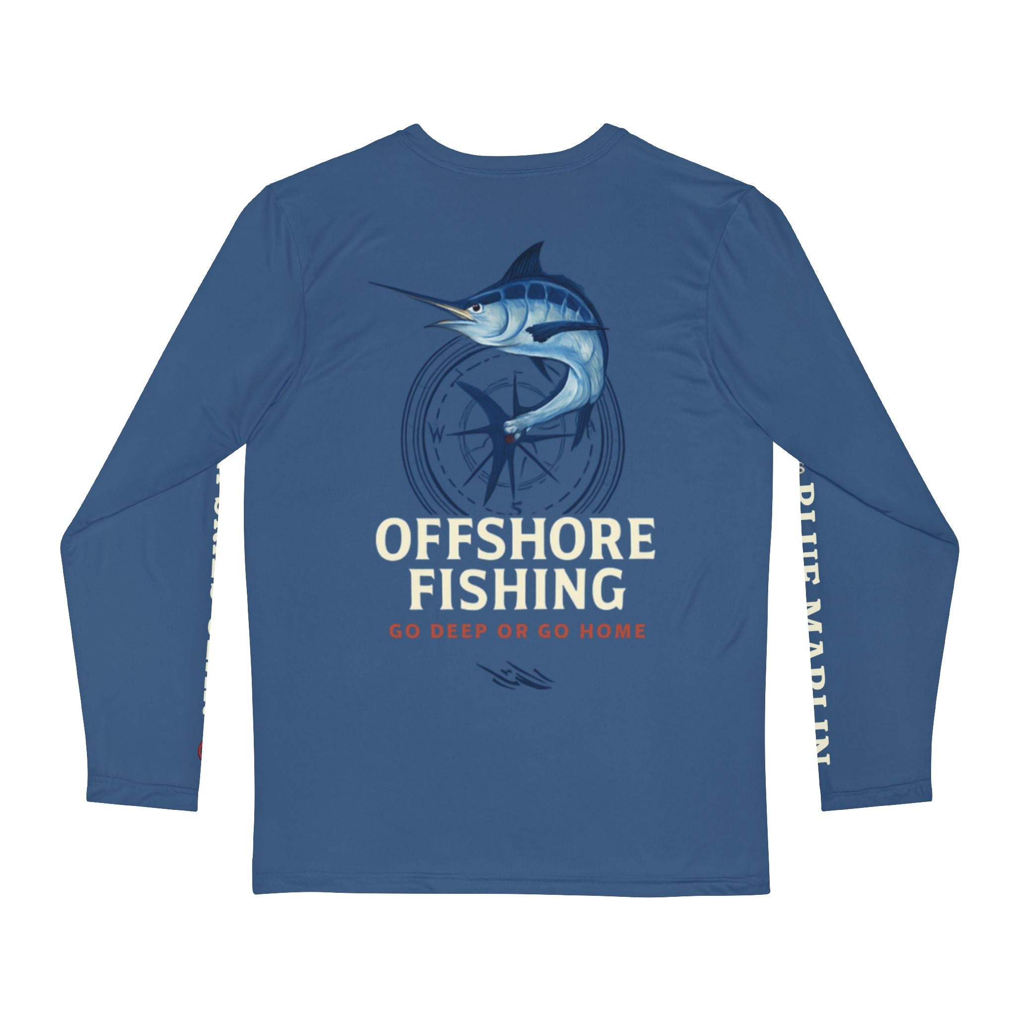 Trini Skies Fishing Shirt Offshore Marlin Fishing Long Sleeve Adventure Gear Performance Shirt UV Protection - Triniskies