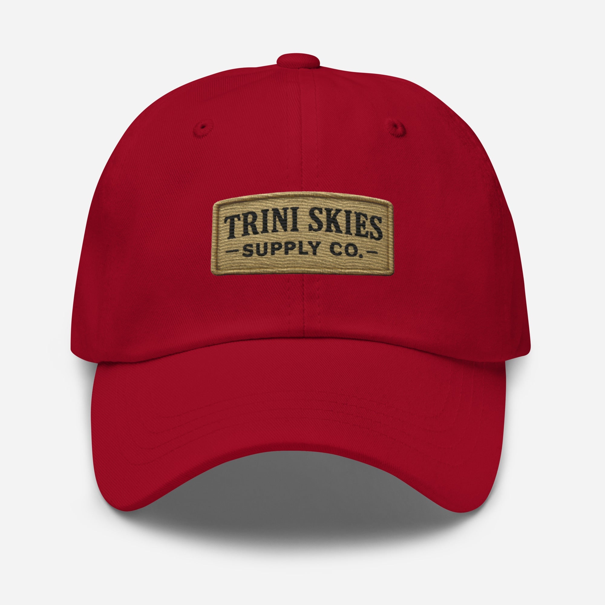 Trini Skies Heritage Patch Hat – Yupoong Unstructured Dad Hat | Classic Logo Cap - Triniskies