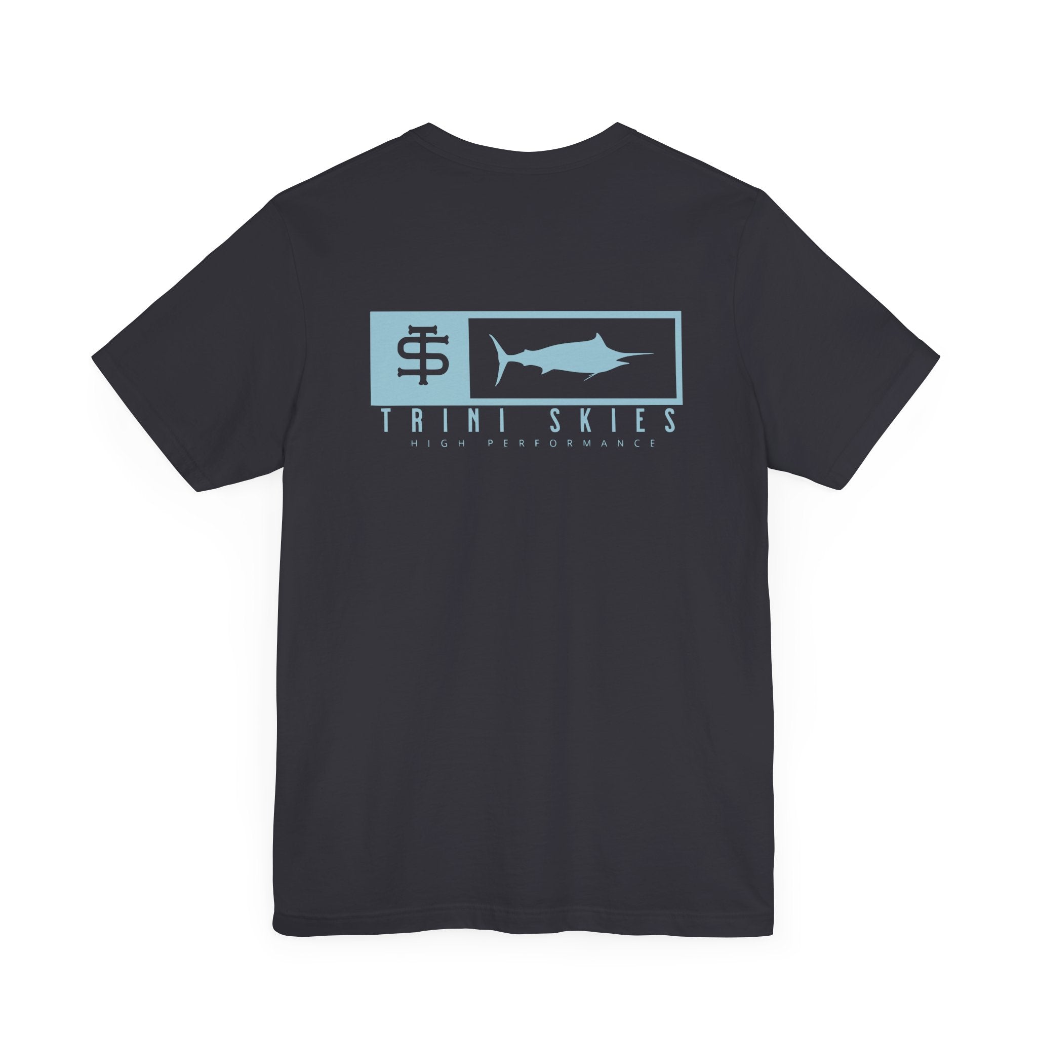 Trini Skies Performance Fishing T-Shirt Cotton Crewneck for All - Day Comfort - Triniskies
