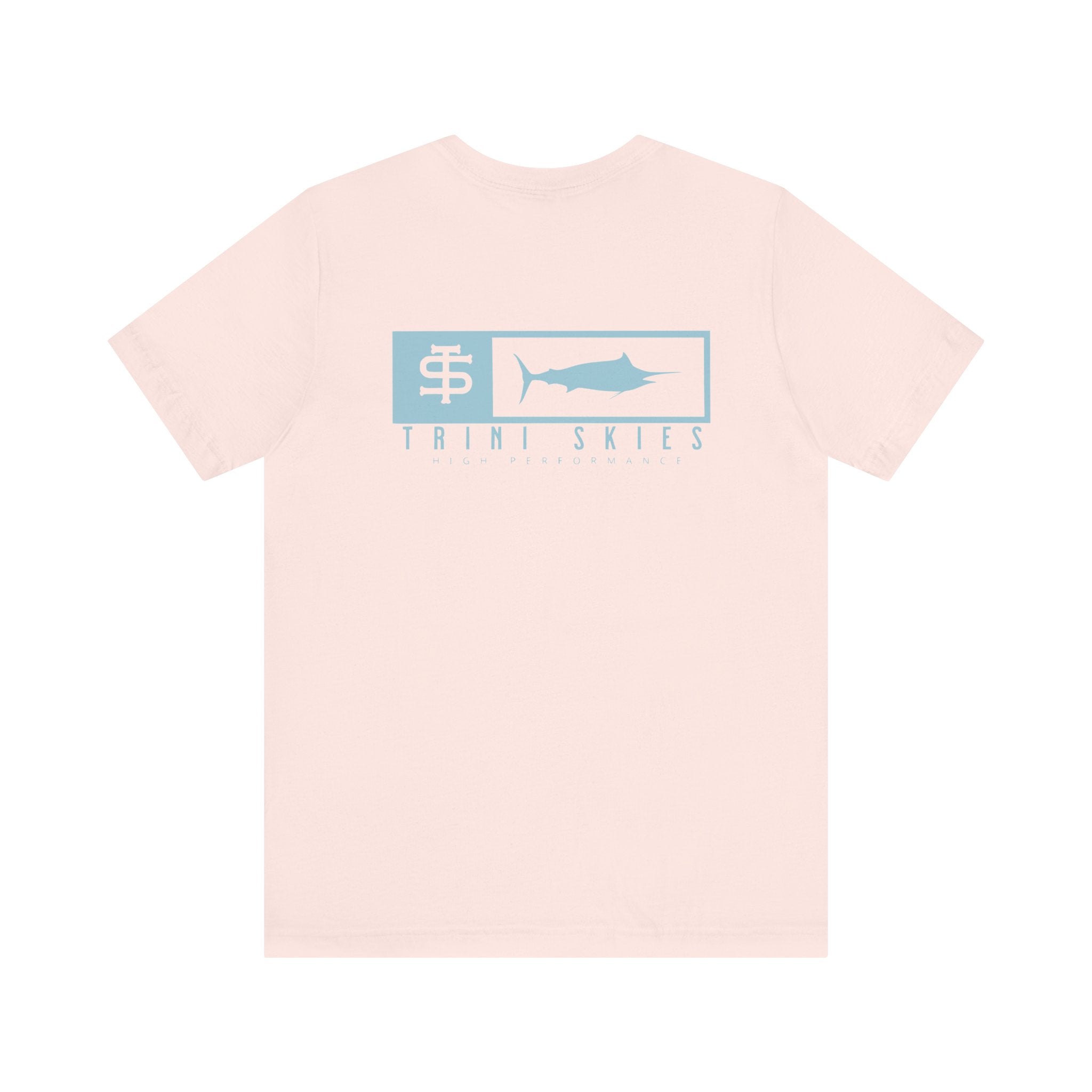 Trini Skies Performance Fishing T-Shirt Cotton Crewneck for All - Day Comfort - Triniskies