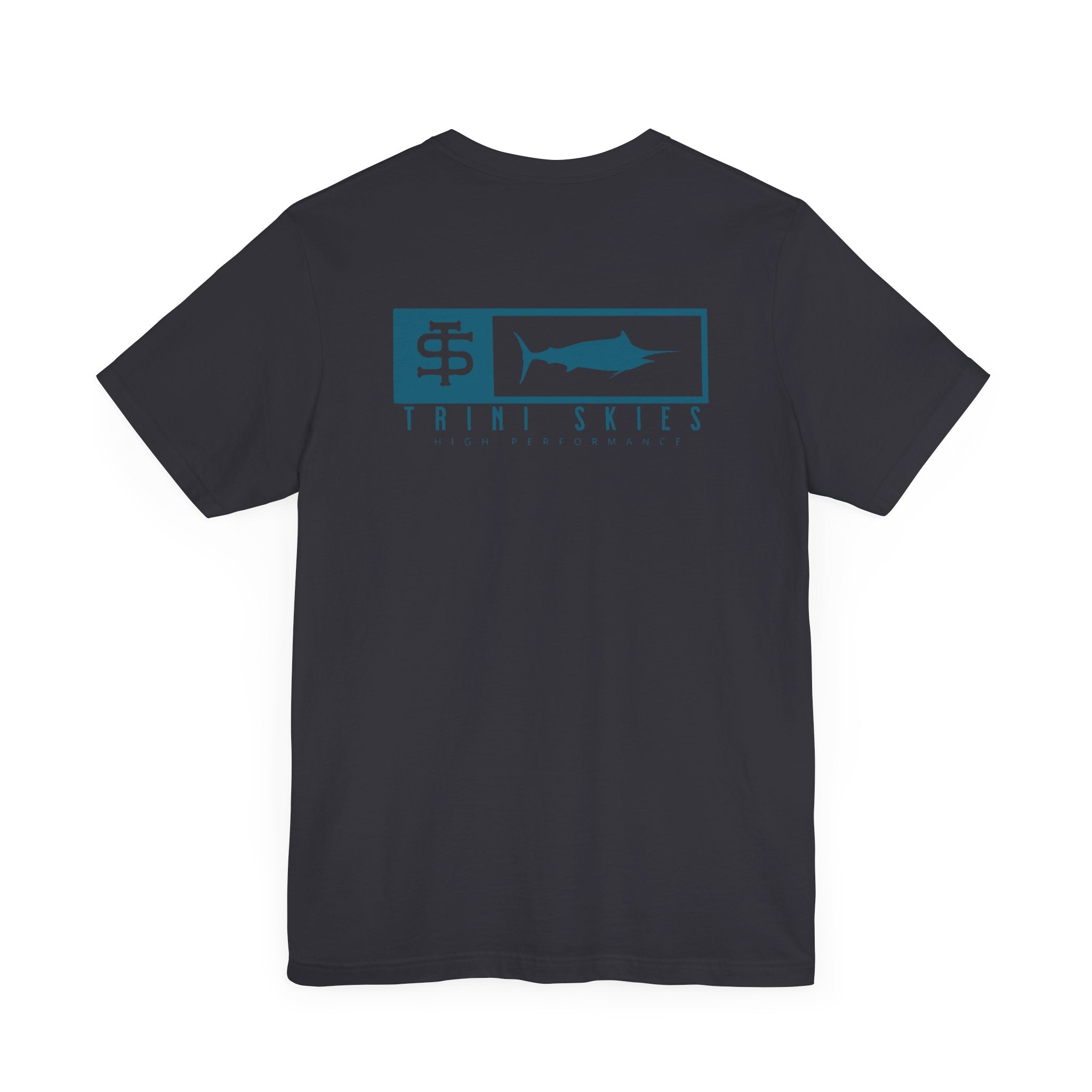 Trini Skies Performance Fishing T-Shirt Cotton Crewneck for All - Day Comfort - Triniskies