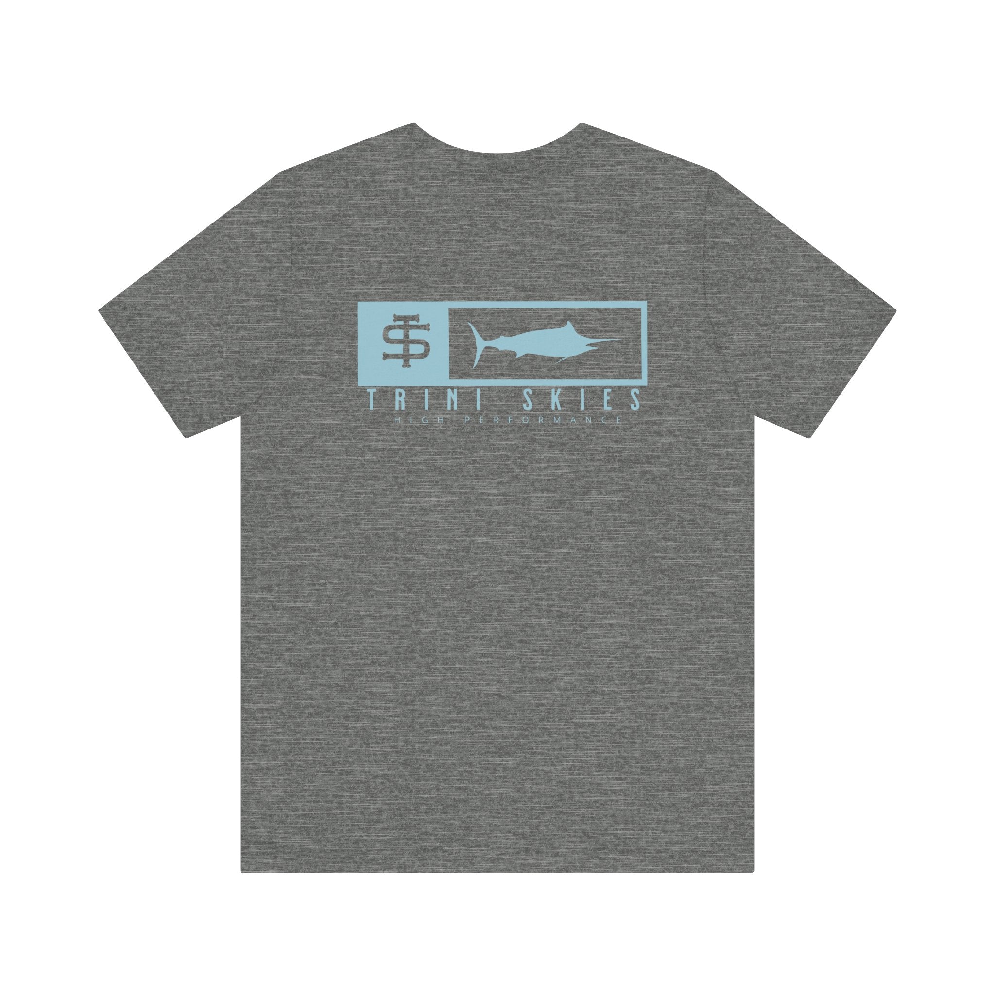 Trini Skies Performance Fishing T-Shirt Cotton Crewneck for All - Day Comfort - Triniskies